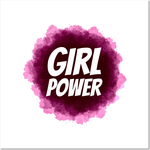 Girl Power Wall Art by MarynArts